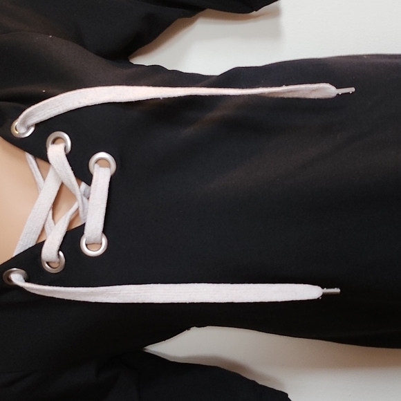 lace up tunic - Picture 2 of 3